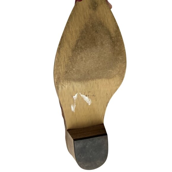 Steve Madden Womens P. Wesst Brown Leather Western Ankle Boots Size 6.5 - Picture 14 of 14